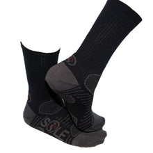 Executive Sport/Casual Mid Calf Socks - Black